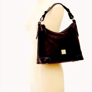 Authentic New Dooney & Bourke pebble grain Hobo